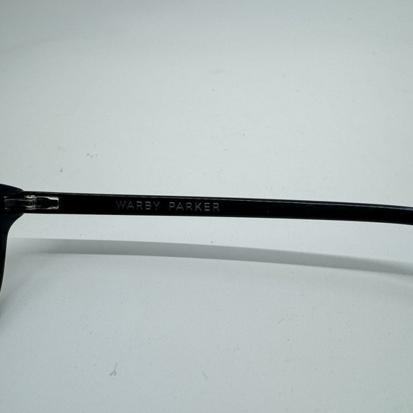 Warby Parker Daisy W100 Eyeglass frame 54-17-142 Black plastic H10543 - Picture 6 of 7